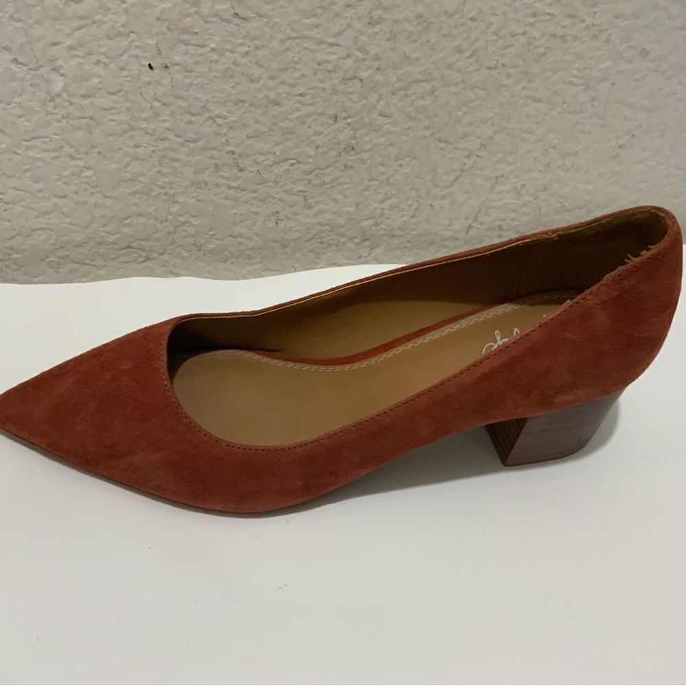 Crown Vintage Juryan Pumps, Women's Size 8 M, Red NEW MSRP $90